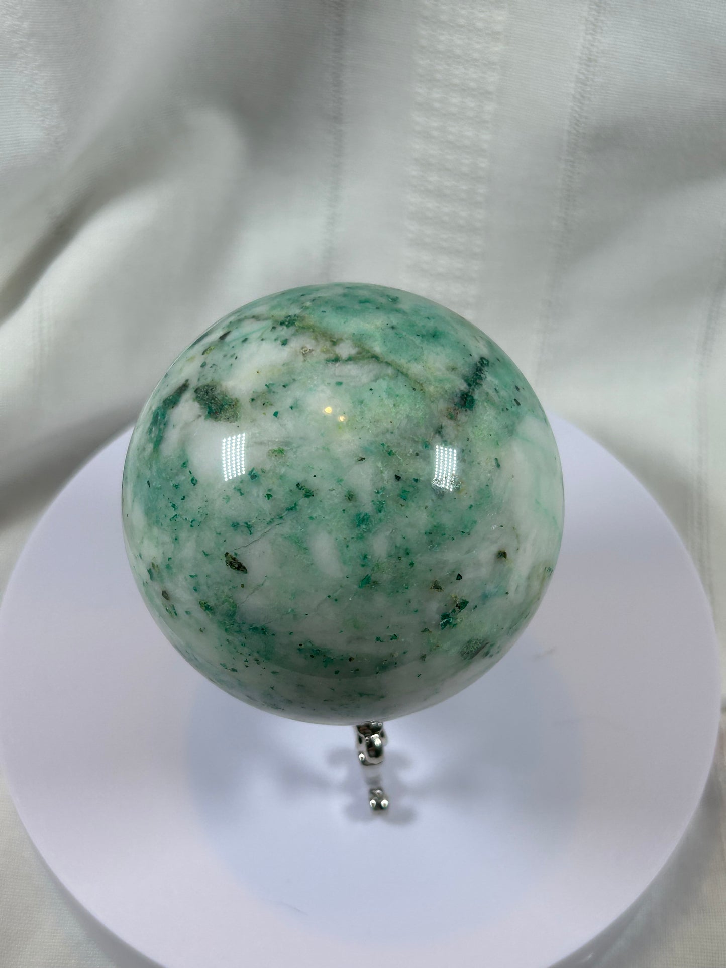 (#63) - PHOENIX STONE SPHERE POLISHED - NEW