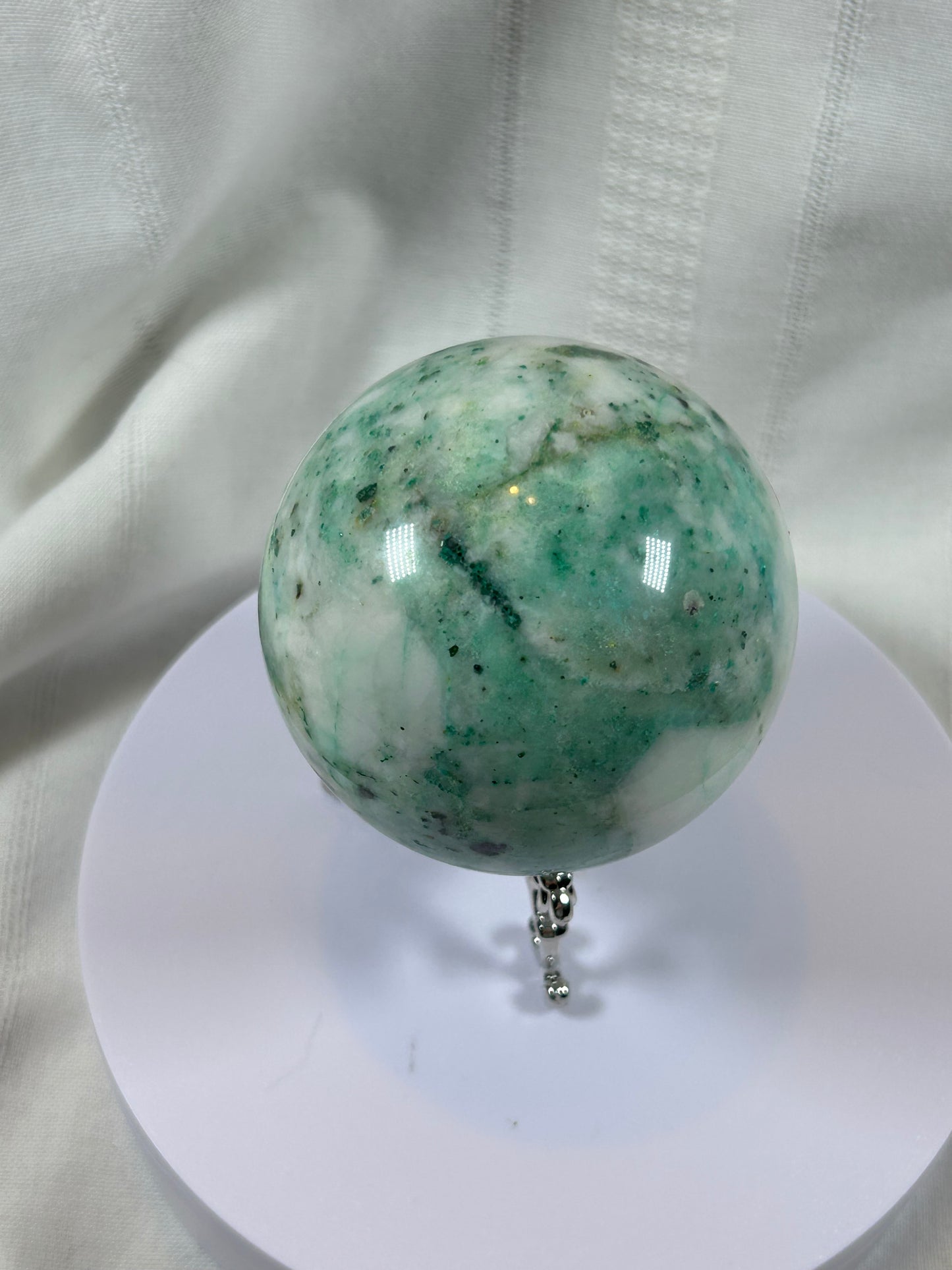 (#63) - PHOENIX STONE SPHERE POLISHED - NEW