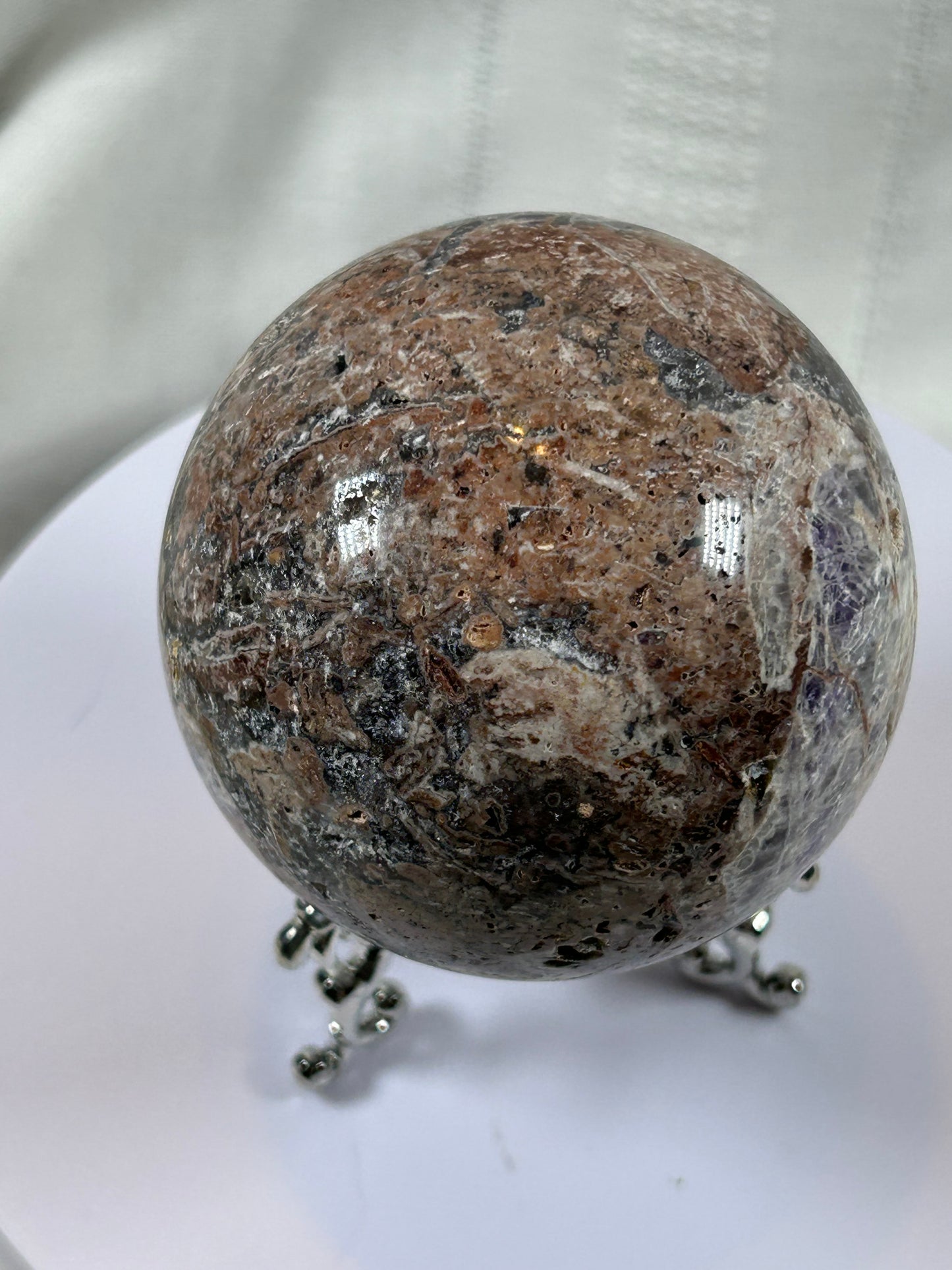 (#64) - DREAM AMETHYST SPHERE POLISHED - NEW