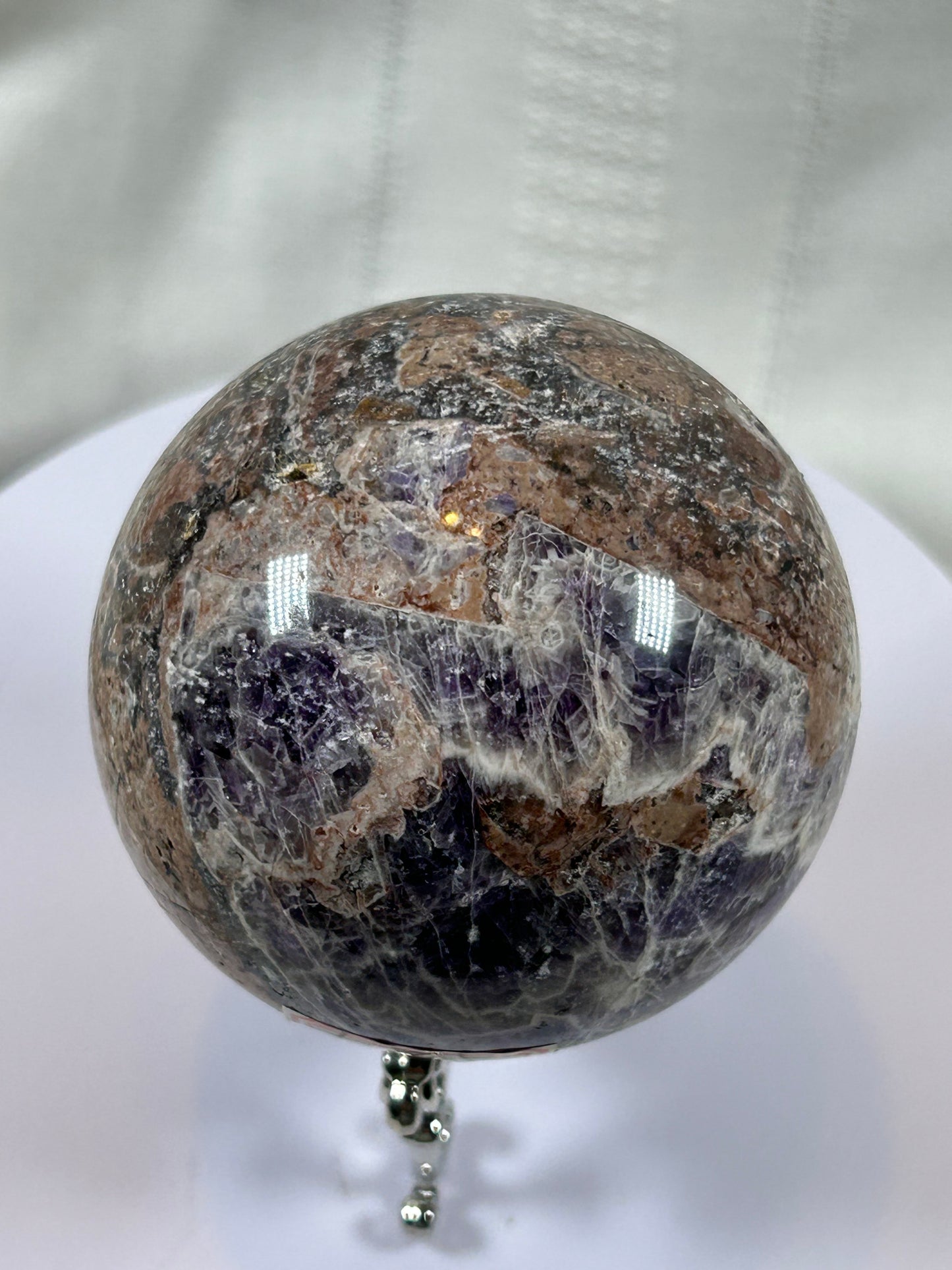 (#64) - DREAM AMETHYST SPHERE POLISHED - NEW