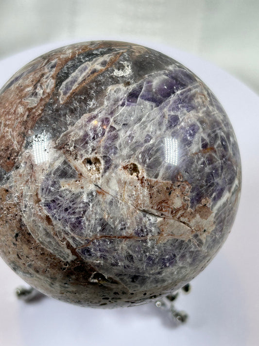 (#64) - DREAM AMETHYST SPHERE POLISHED - NEW