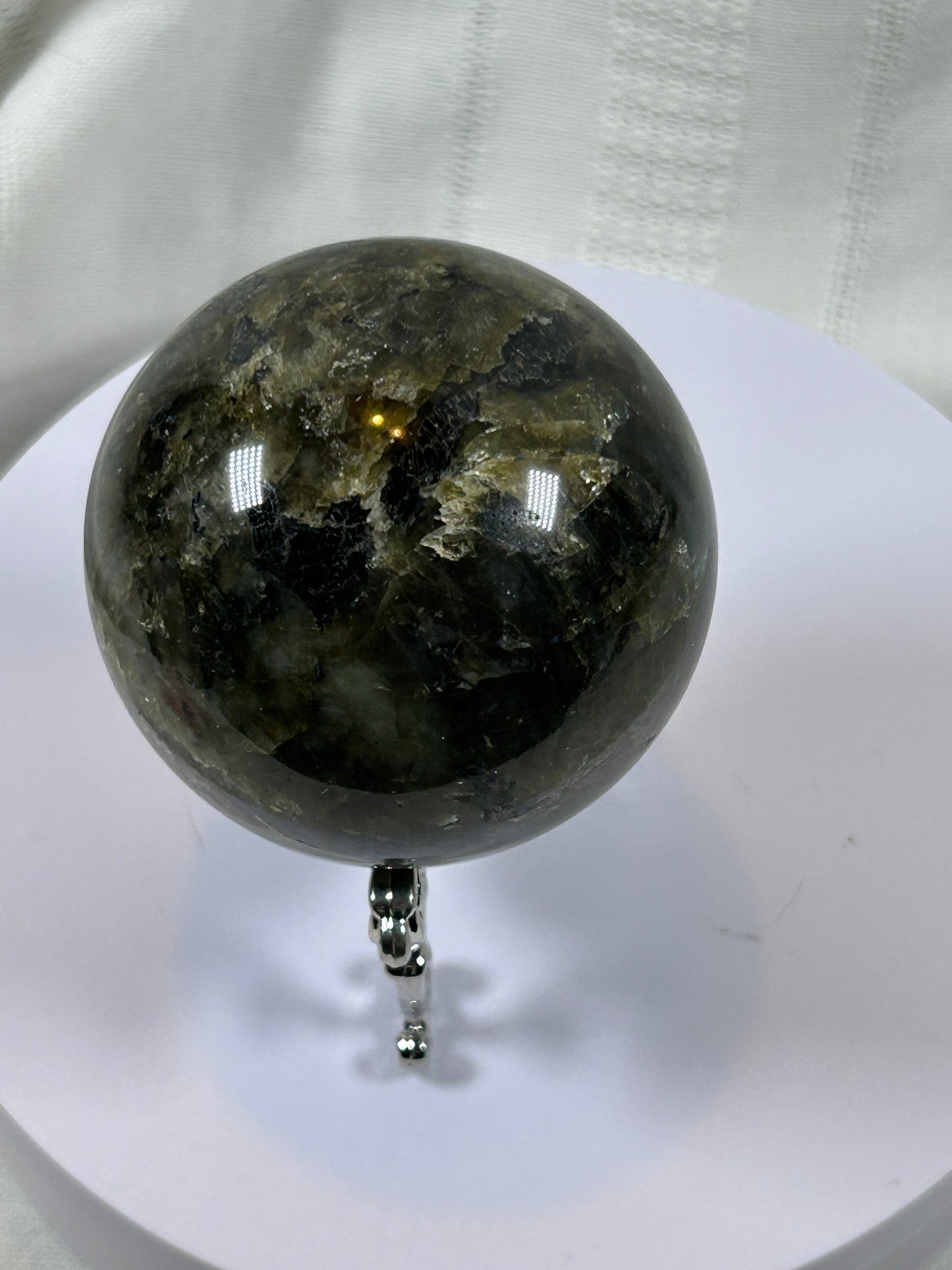 (#66) - LABRADORITE SPHERE POLISHED - NEW