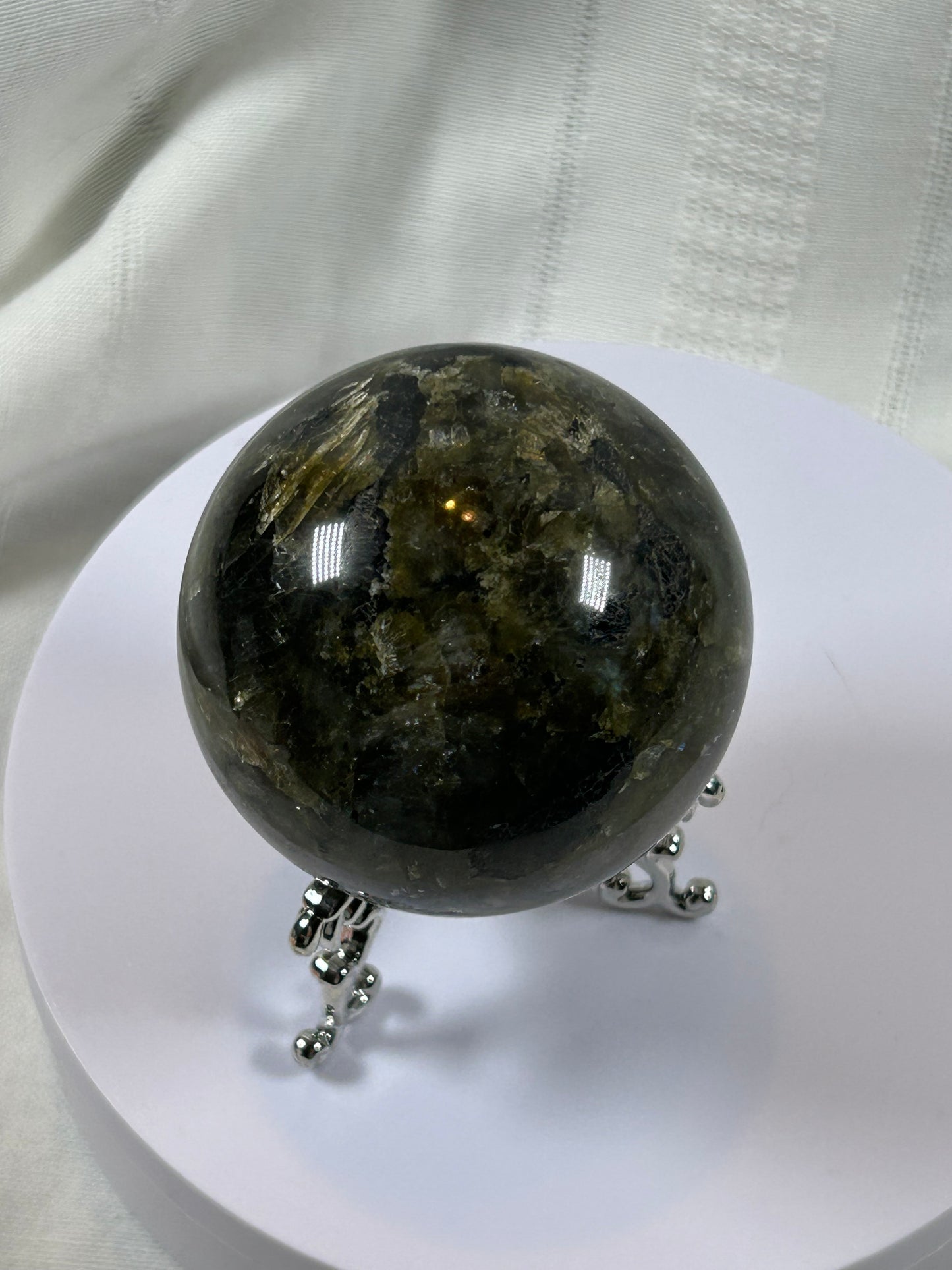 (#66) - LABRADORITE SPHERE POLISHED - NEW