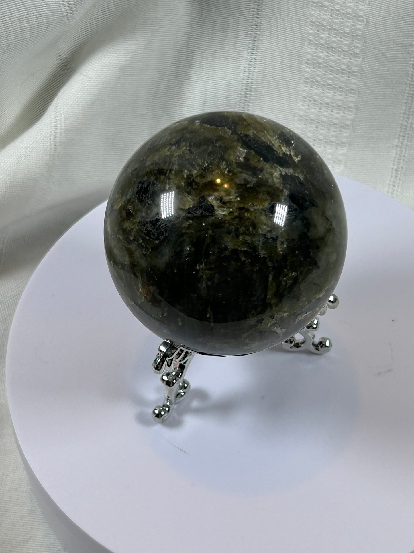 (#66) - LABRADORITE SPHERE POLISHED - NEW