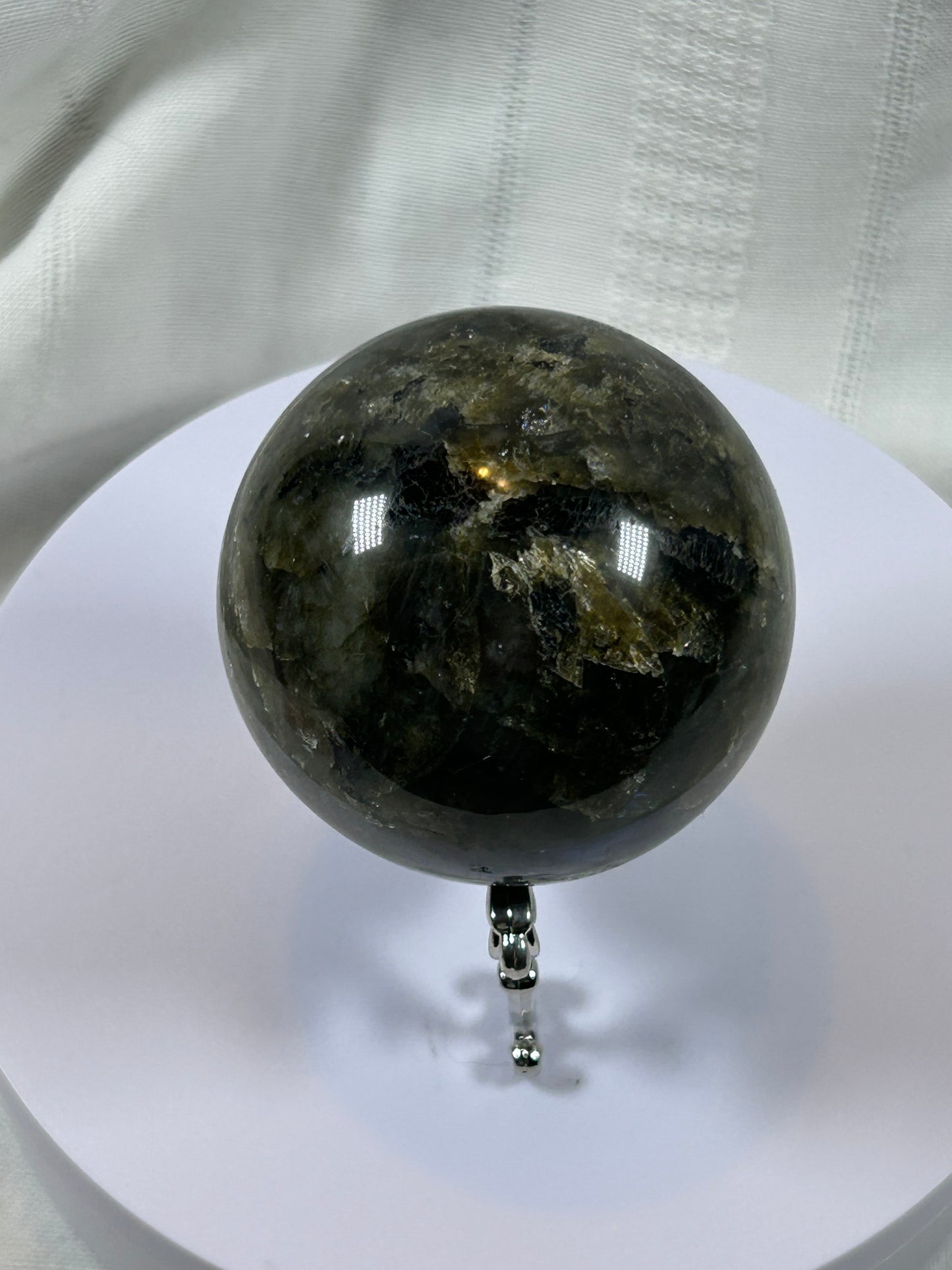 (#66) - LABRADORITE SPHERE POLISHED - NEW