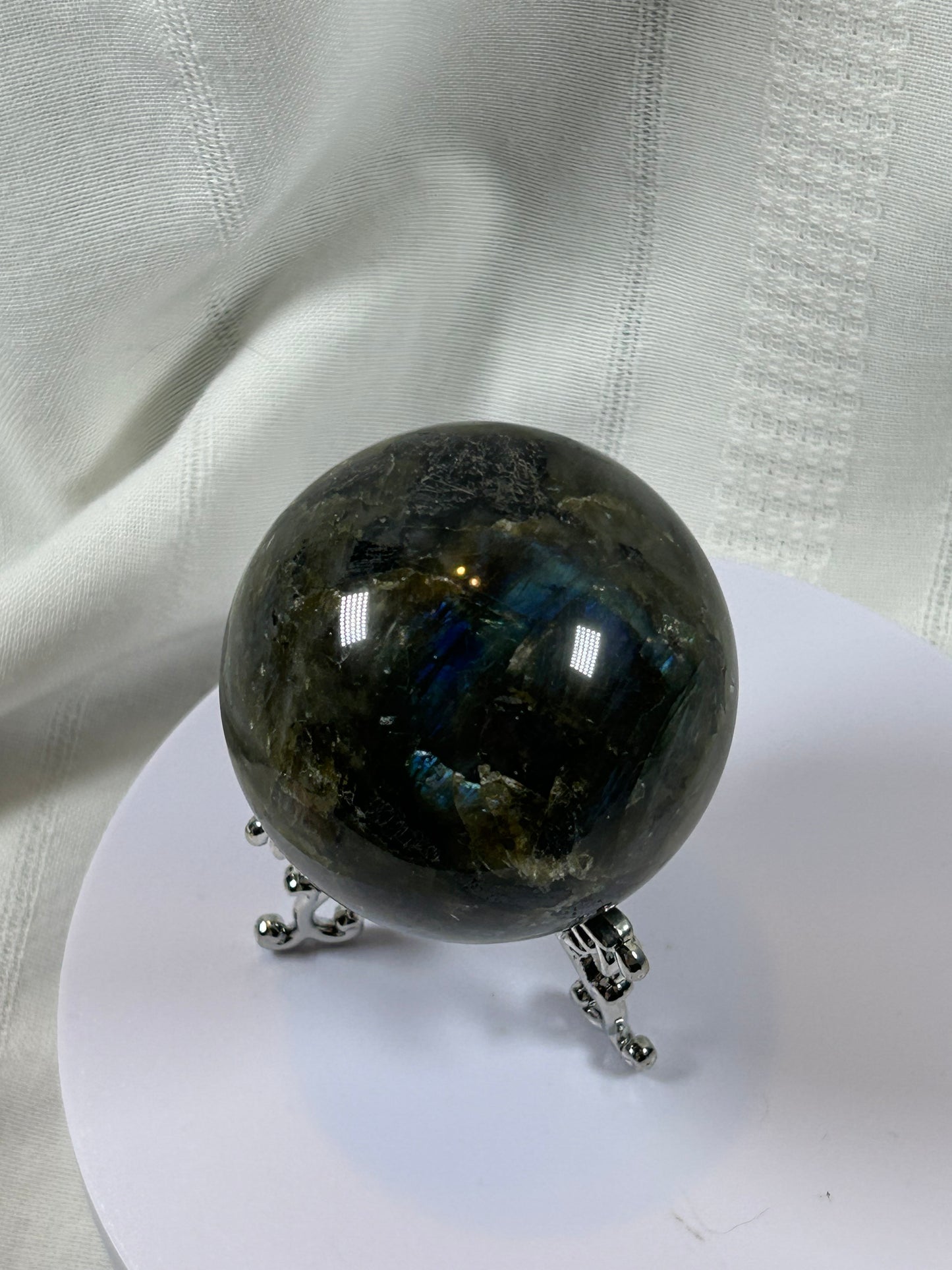 (#66) - LABRADORITE SPHERE POLISHED - NEW