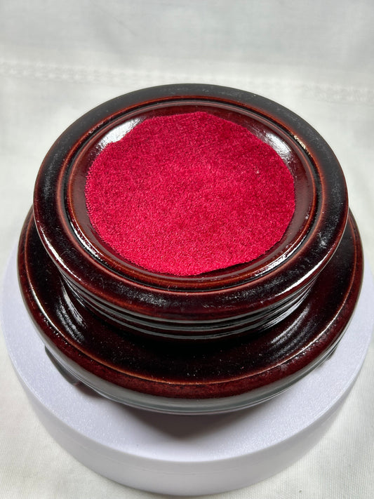 (#1335) - Sphere Holder Stand Spinning Wood - Medium - New