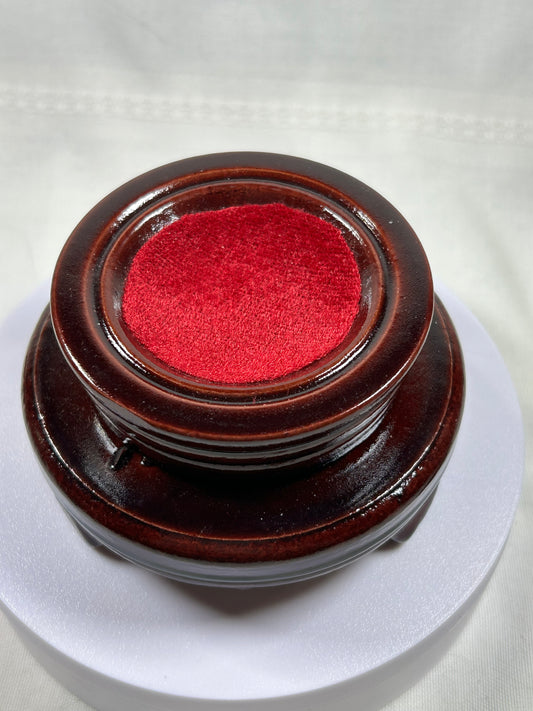 (#1336) - Sphere Holder Stand Spinning Wood - Small - New