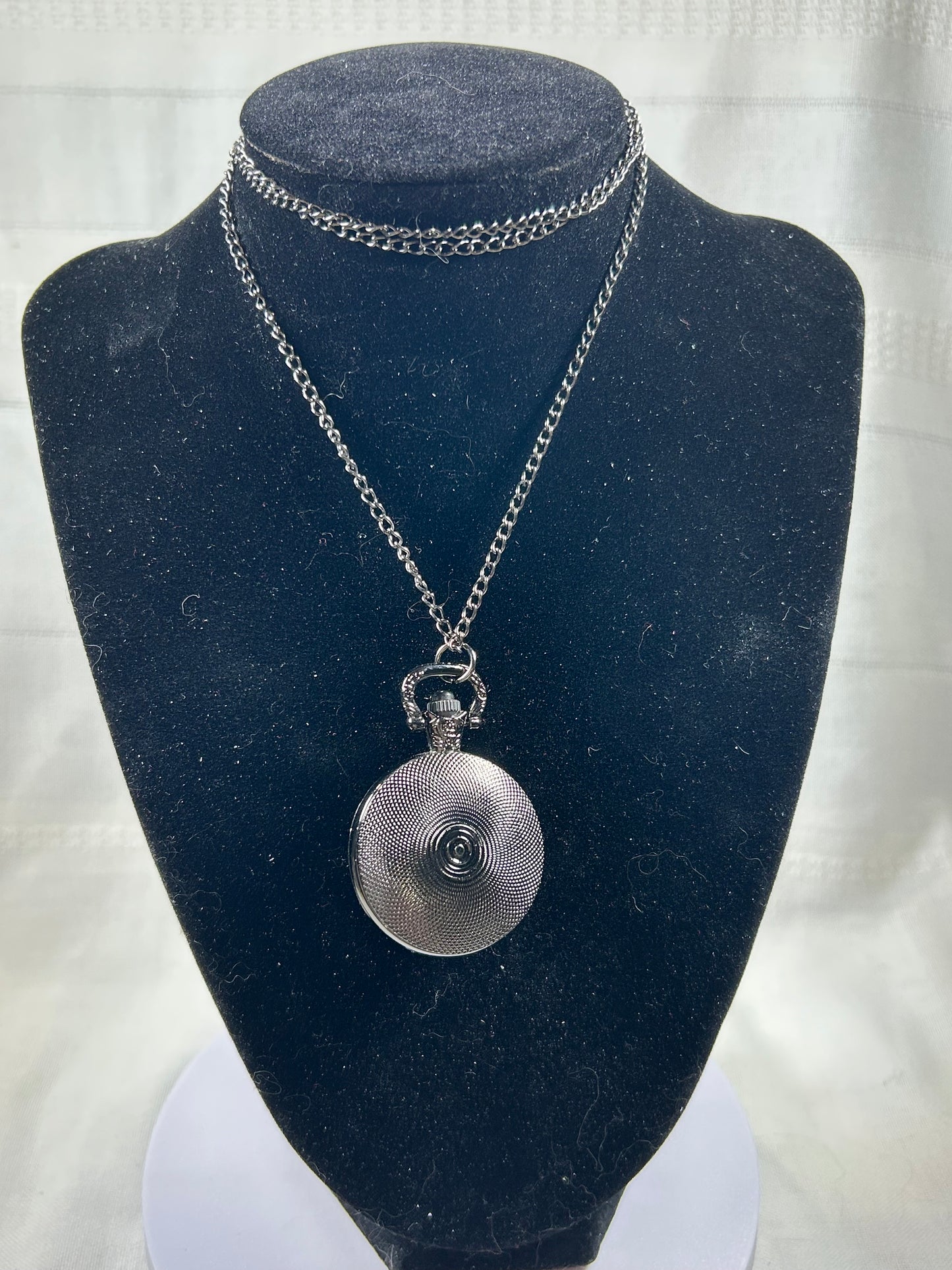 (#1345) - Pentacle Watch Necklace - New