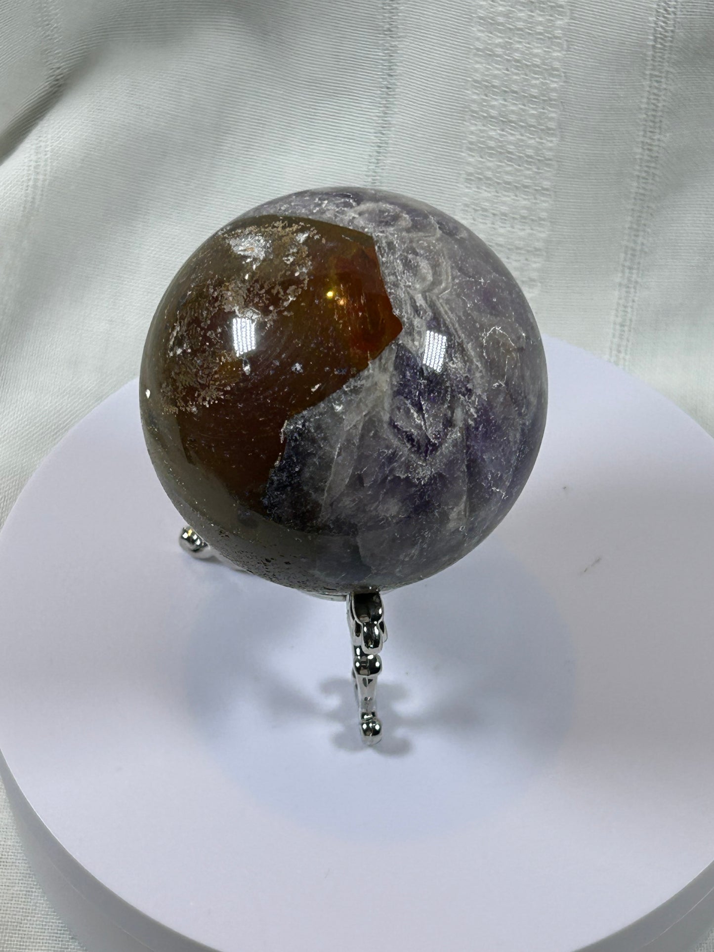 (#36) - DREAM AMETHYST SPHERE POLISHED - NEW