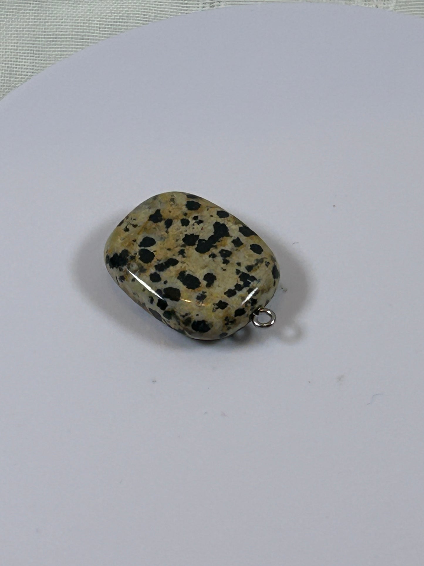 (#82) - DALMATION JASPER PENDANT - NEW