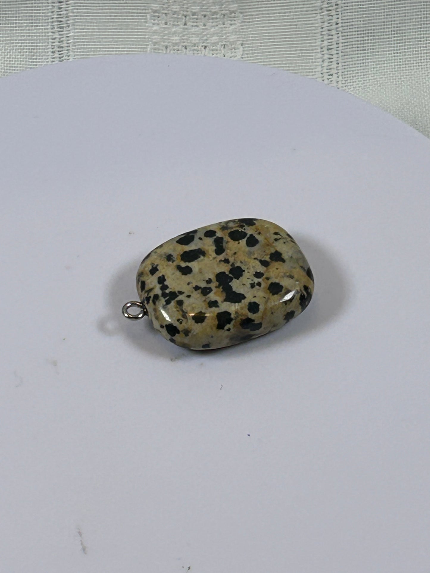 (#82) - DALMATION JASPER PENDANT - NEW