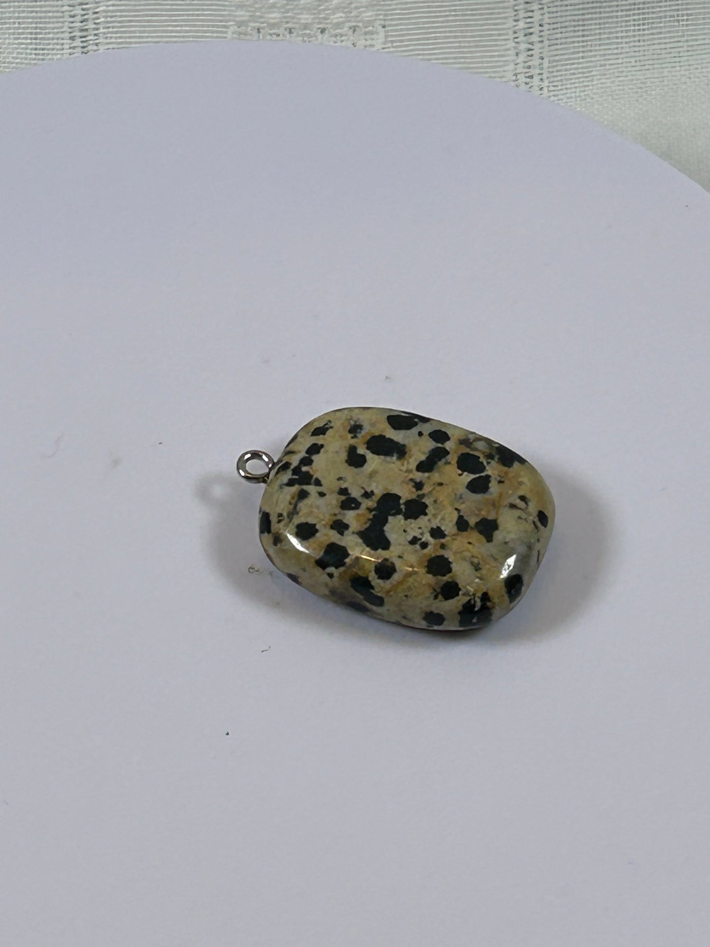 (#82) - DALMATION JASPER PENDANT - NEW