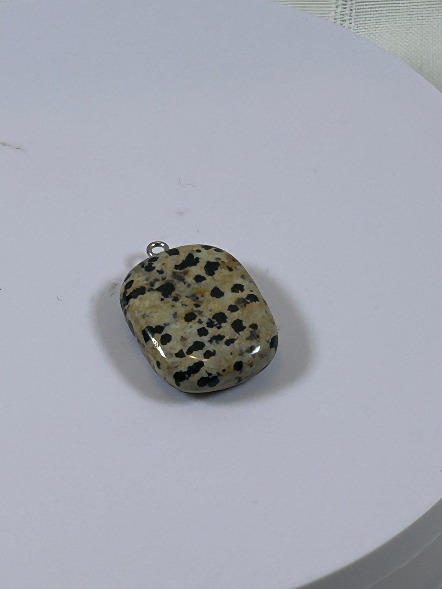 (#82) - DALMATION JASPER PENDANT - NEW