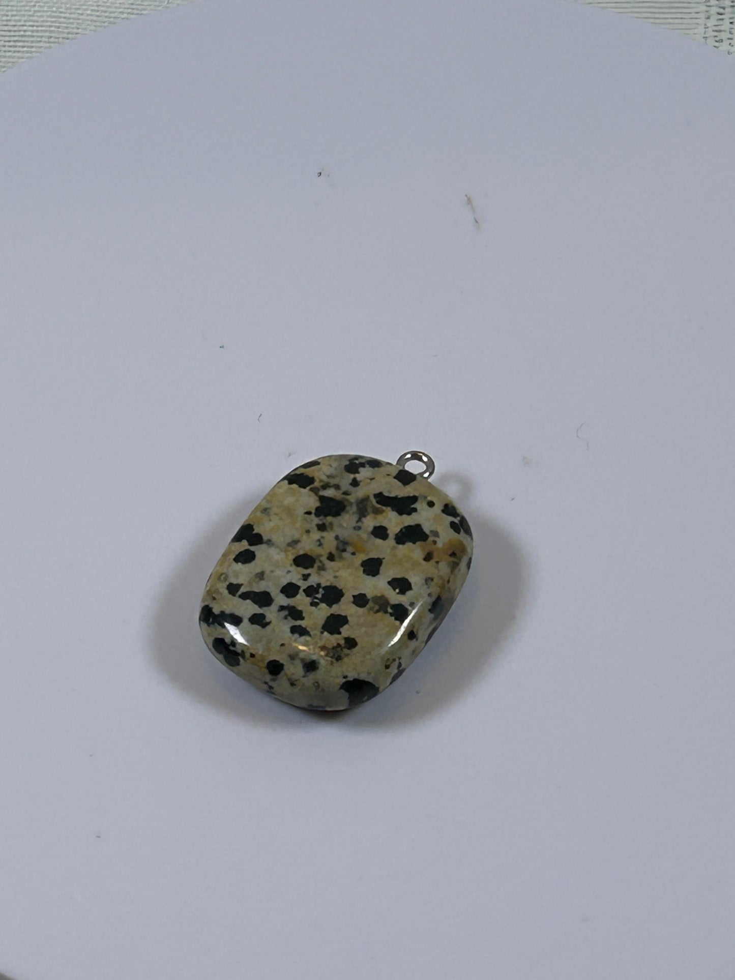(#82) - DALMATION JASPER PENDANT - NEW