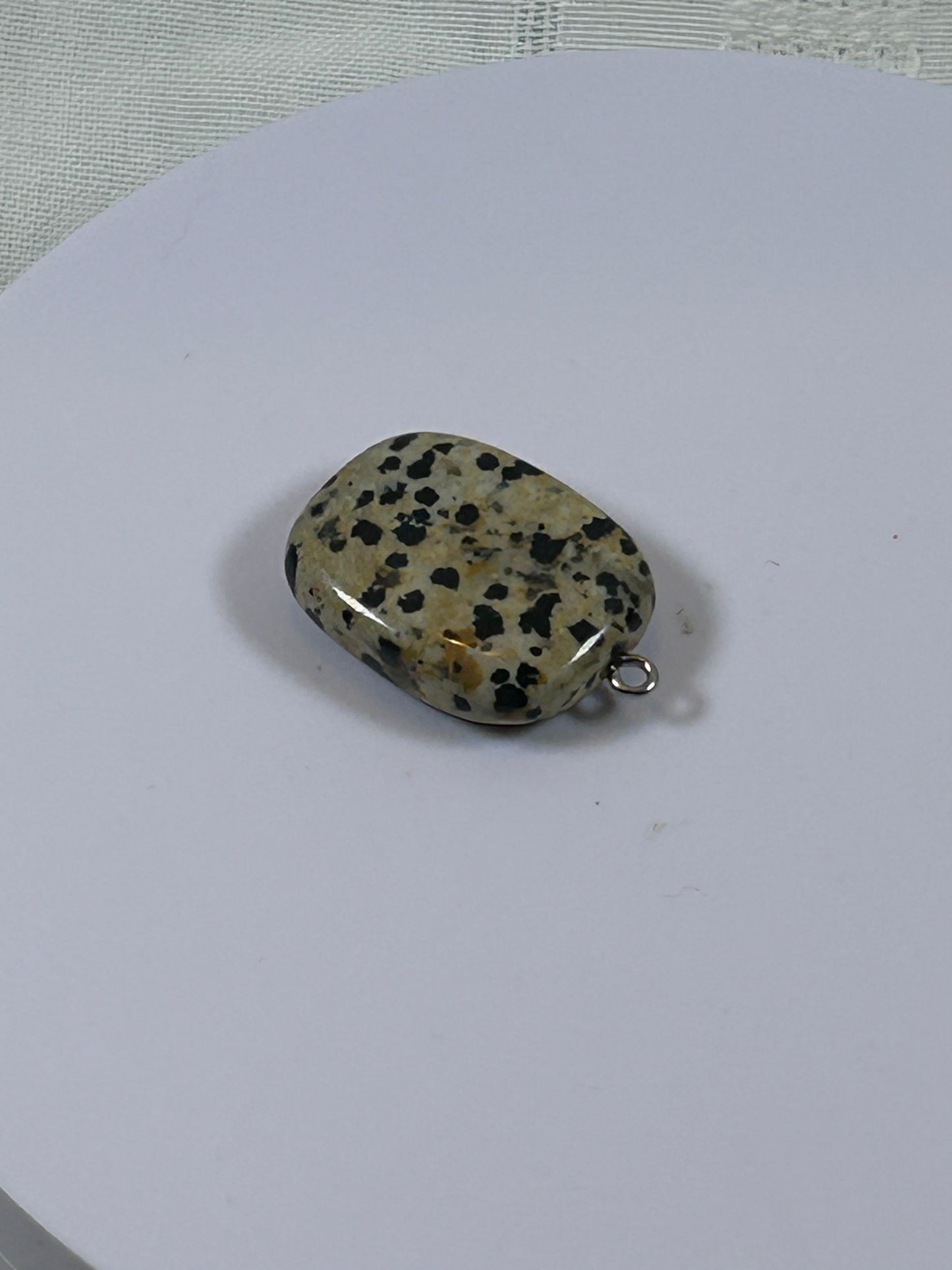 (#82) - DALMATION JASPER PENDANT - NEW