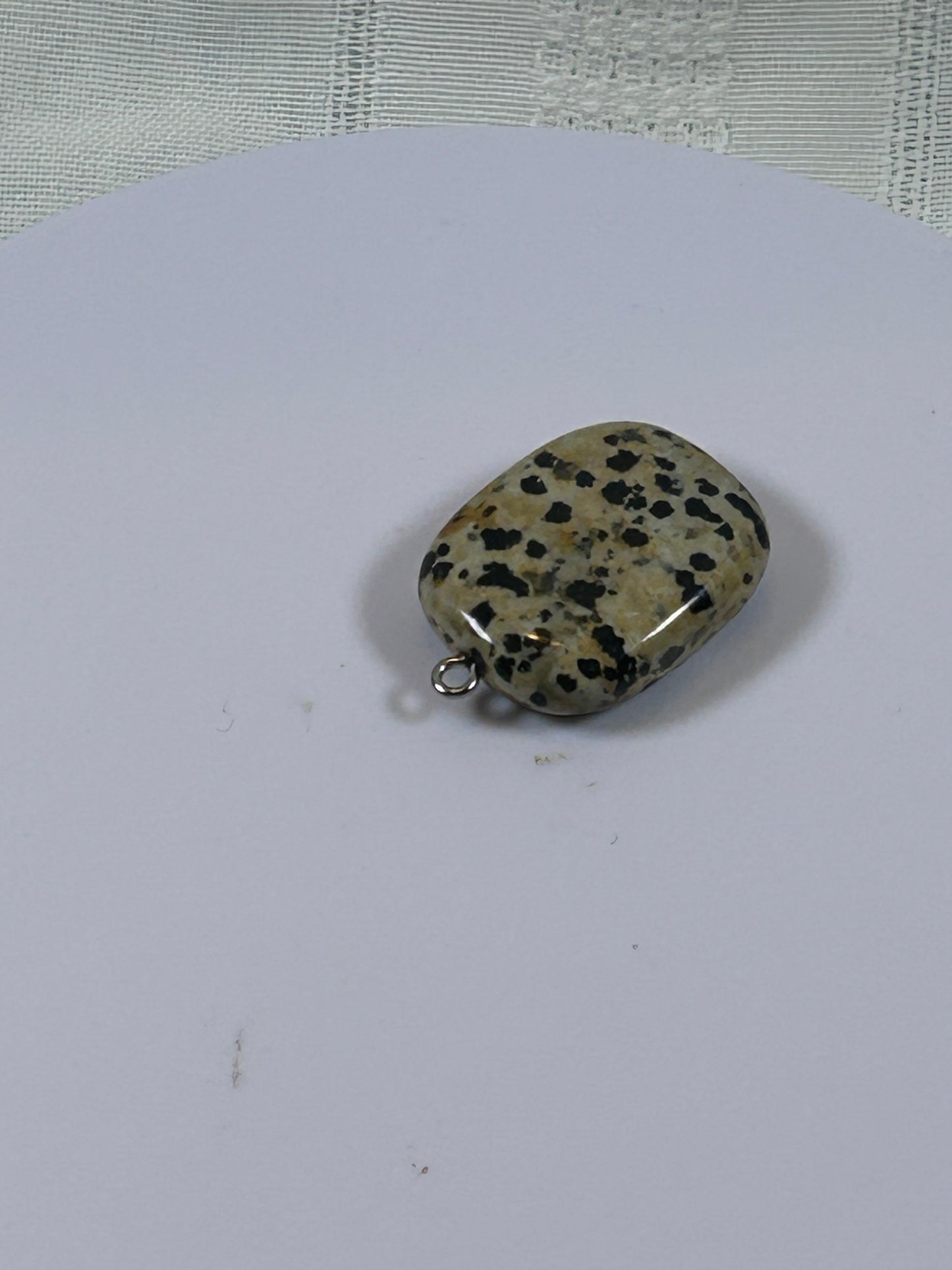 (#82) - DALMATION JASPER PENDANT - NEW